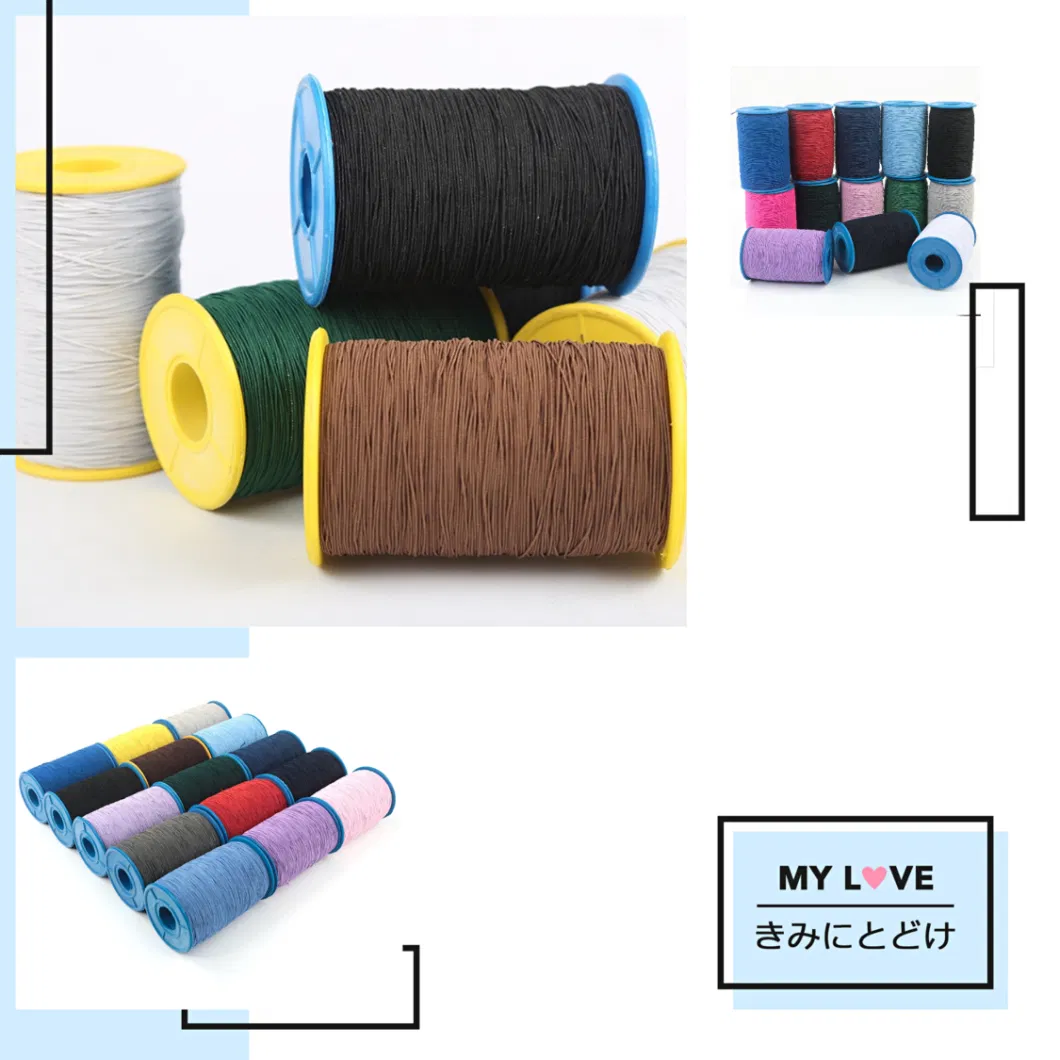 High Temperature Resistant Rubber Elastic Thread for Sewing