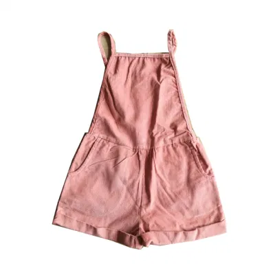 Sommer-Kind-Mädchen-Cord-Strampler, Kinderbekleidung, Kleidung